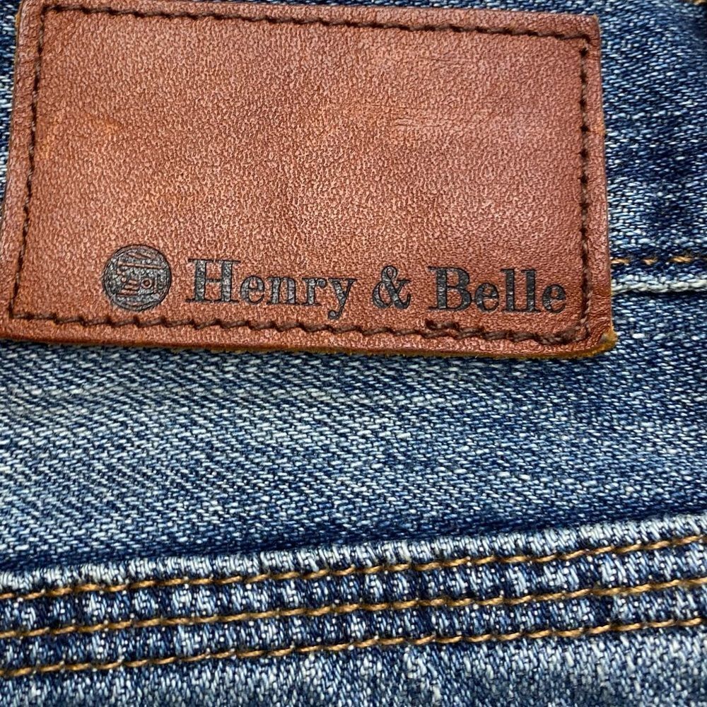 HENRY & BELLE PATCHWORK BOYFRIEND JEANS - Picture 6 of 15